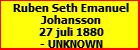 Ruben Seth Emanuel Johansson