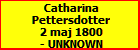 Catharina Pettersdotter