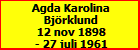 Agda Karolina Bjrklund