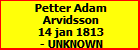 Petter Adam Arvidsson