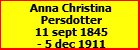 Anna Christina Persdotter