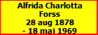 Alfrida Charlotta Forss