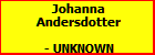 Johanna Andersdotter