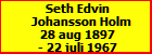 Seth Edvin Johansson Holm