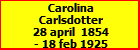 Carolina Carlsdotter