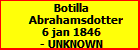 Botilla Abrahamsdotter