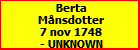 Berta Mnsdotter