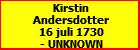 Kirstin Andersdotter