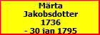 Mrta Jakobsdotter