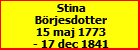 Stina Brjesdotter