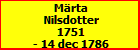 Mrta Nilsdotter