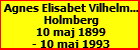 Agnes Elisabet Vilhelmina Holmberg