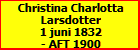 Christina Charlotta Larsdotter