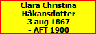 Clara Christina Hkansdotter