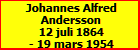 Johannes Alfred Andersson