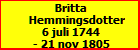 Britta Hemmingsdotter