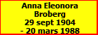 Anna Eleonora Broberg