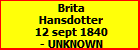 Brita Hansdotter