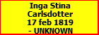 Inga Stina Carlsdotter