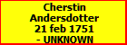 Cherstin Andersdotter