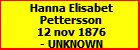 Hanna Elisabet Pettersson