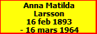 Anna Matilda Larsson