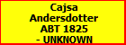 Cajsa Andersdotter