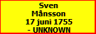 Sven Mnsson