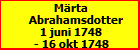 Mrta Abrahamsdotter