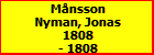 Mnsson Nyman, Jonas