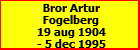 Bror Artur Fogelberg