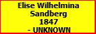 Elise Wilhelmina Sandberg