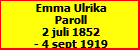 Emma Ulrika Paroll