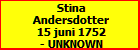 Stina Andersdotter