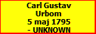 Carl Gustav Urbom