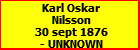 Karl Oskar Nilsson