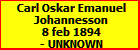 Carl Oskar Emanuel Johannesson