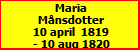 Maria Mnsdotter