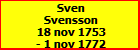 Sven Svensson