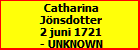 Catharina Jnsdotter