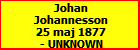 Johan Johannesson