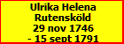 Ulrika Helena Rutenskld