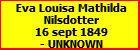 Eva Louisa Mathilda Nilsdotter