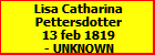 Lisa Catharina Pettersdotter