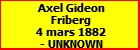 Axel Gideon Friberg