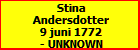 Stina Andersdotter