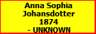 Anna Sophia Johansdotter