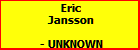 Eric Jansson