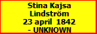 Stina Kajsa Lindstrm