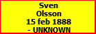 Sven Olsson